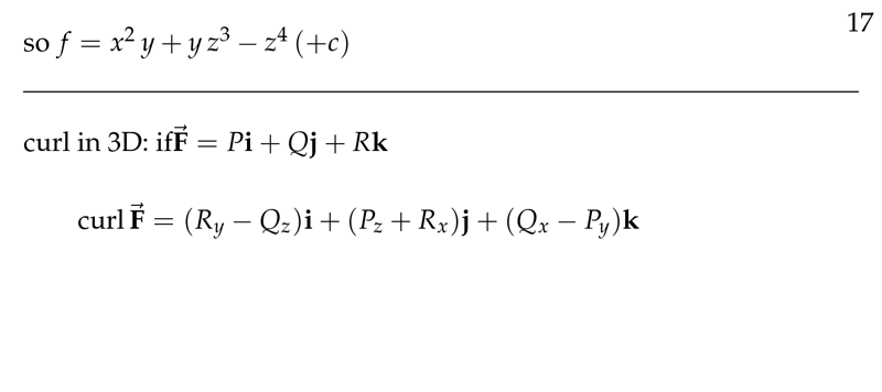 Figure 1: Curl in 3D