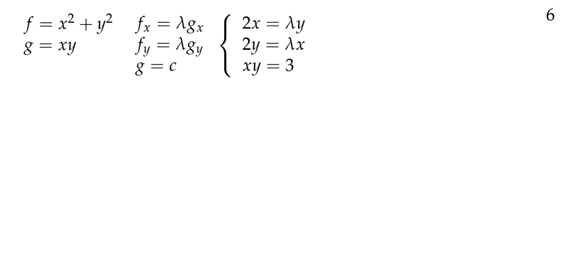 Figure 6: 2 gradiant vector and constraint