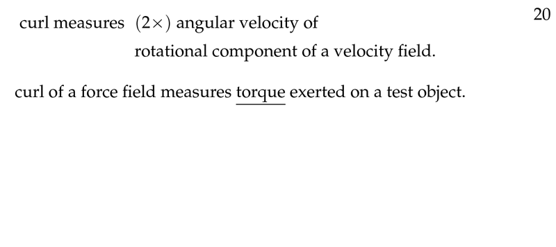 Figure 5: What measure the curl