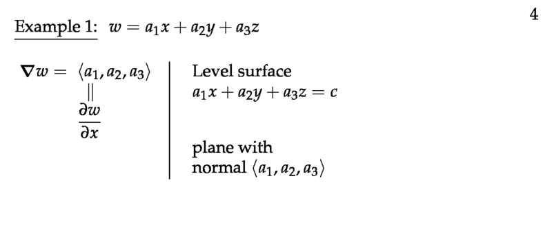 Figure 4: Example of Gradient (1)