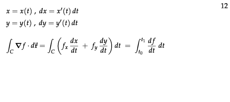 Figure 4: Proof of FTC for Line Integrals - 2