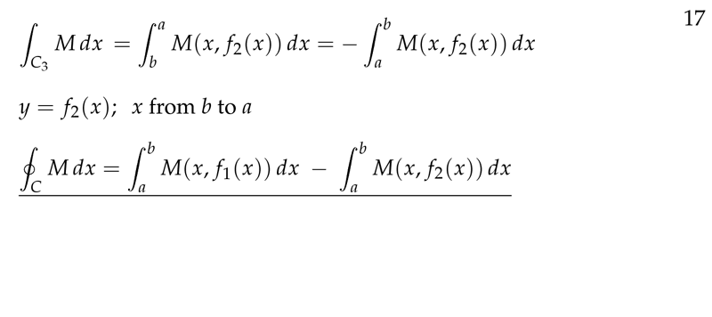 Figure 7: Sum of all line integrals