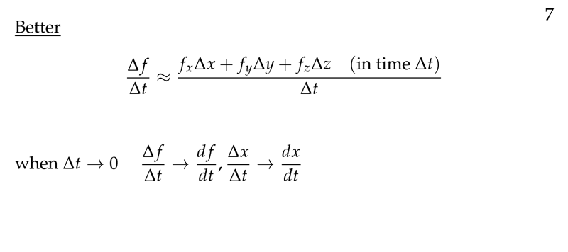 Figure 7: Better approximation in \(\Delta t\)