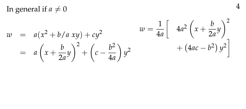 Figure 4: Squared terms