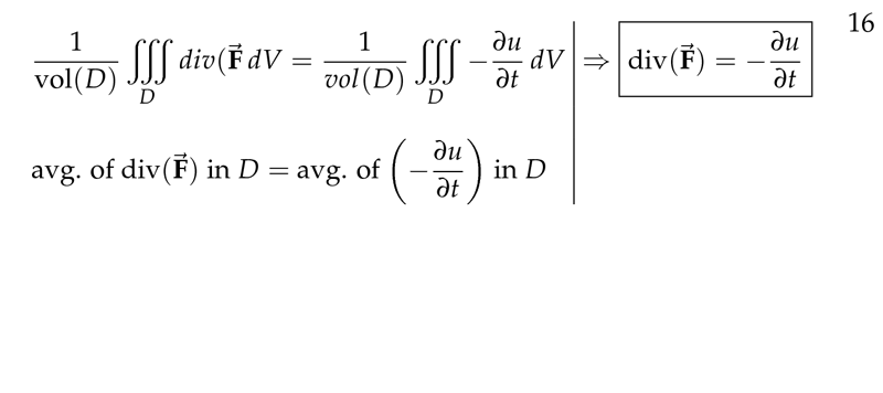 Figure 6: Divergence of flow