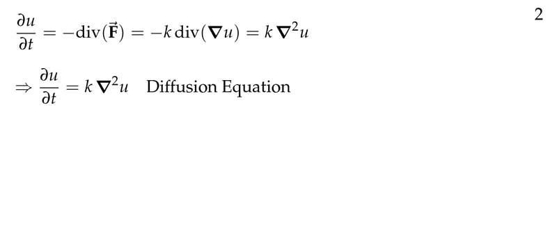 Figure 8: Result of Diffusion Equation