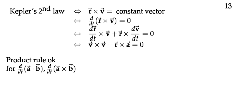 Figure 5: Implications of Kepler&rsquo;s second law