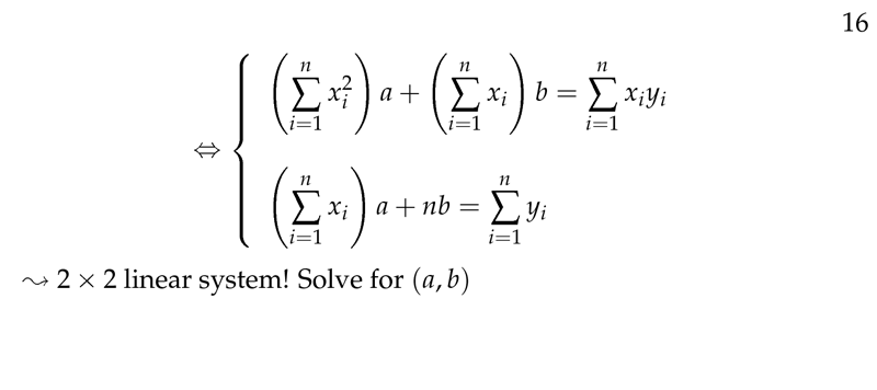 Figure 5: 2x2 Linear system