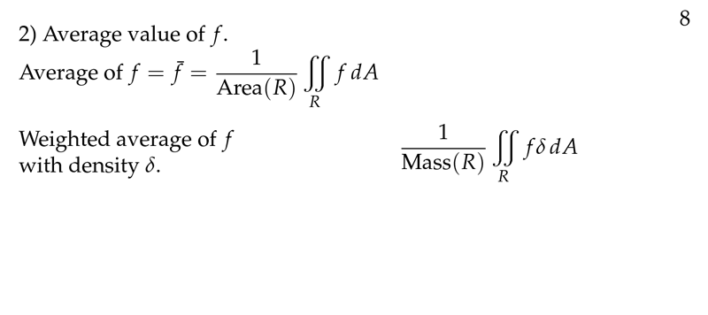 Figure 3: Average value of \(f\)