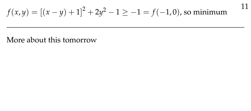 Figure 6: Min local point