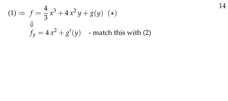 Figure 8: First using one part, and \(f(y)\) as constant function