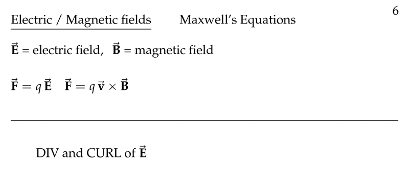 Figure 1: Maxwell&rsquo;s Equations