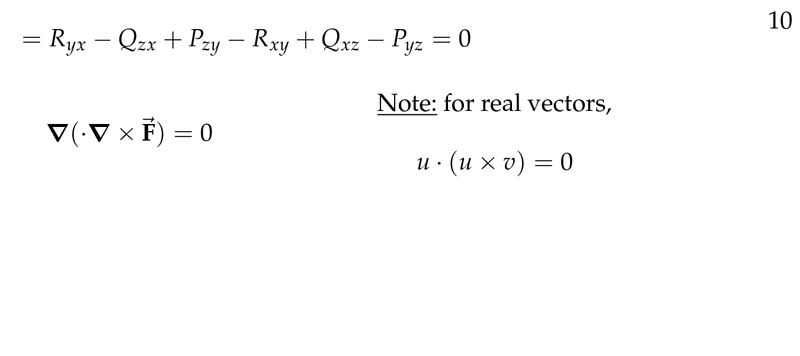 Figure 4: For real vectors