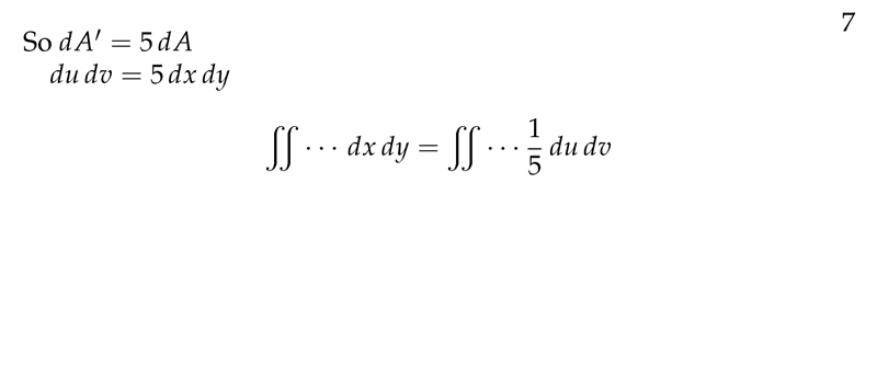 Figure 7: Example: factor scaling