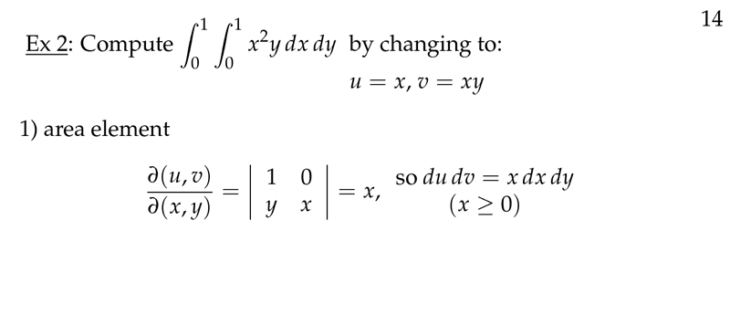 Figure 1: Area element