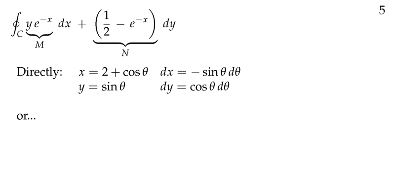 Figure 5: Computing directly